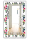 Whale and Roses - Traditional Mirror - Vanity Mirror