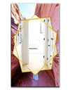 Deserts Colorful Sandstone Formation - Traditional Mirror - Wall Mirror