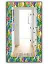 Tropical Mood Foliage 1 - Modern Mirror - Wall Mirror