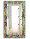 Tropical Mood Foliage 2 - Traditional Mirror - Wall Mirror