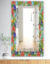 Tropical Mood Foliage 2 - Traditional Mirror - Wall Mirror