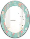 Costal Creatures 3 - Traditional Mirror - Oval or Round Wall Mirror