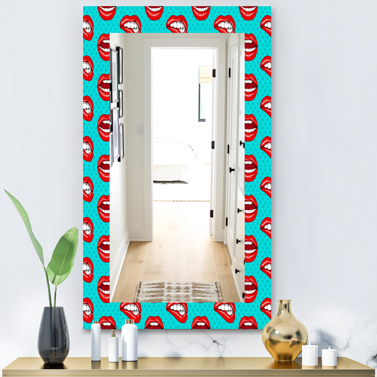 Hot Lips - Modern Mirror - Wall Mirror