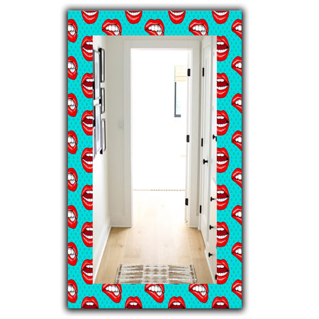 Hot Lips - Modern Mirror - Wall Mirror
