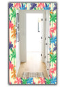 Tropical Mood Foliage 3 - Bohemian and Eclectic Mirror - Vanity Mirror