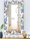 Tropical Mood Blue 1 - Bohemian and Eclectic Mirror - Vanity Mirror