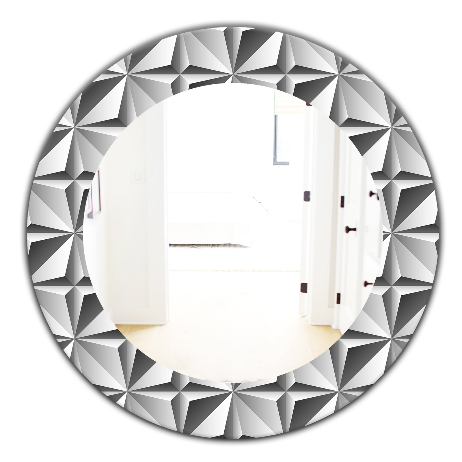 Scandinavian 1 - Modern Mirror - Oval or Round Wall Mirror