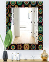 Obsidian Impressions 2 - Bohemian and Eclectic Mirror - Modern Wall Mirror