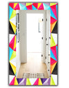 Capricious Colorfields 1 - Modern Mirror - Frameless Wall Mirror