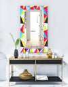 Capricious Colorfields 1 - Modern Mirror - Frameless Wall Mirror