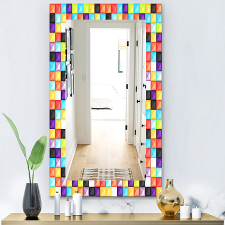 Capricious Colorfields 2 - Modern Mirror - Vanity Mirror
