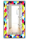 Capricious Colorfields 3 - Modern Mirror - Wall Mirror