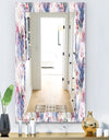 Feathers 2 - Bohemian and Eclectic Mirror - Frameless Modern Wall Mirror