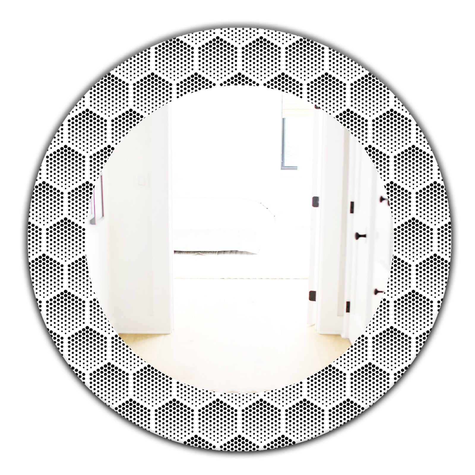 Scandinavian 2 - Modern Mirror - Oval or Round Wall Mirror