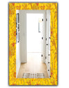 Yellow Moods 2 - Mid-Century Mirror - Wall Mirror