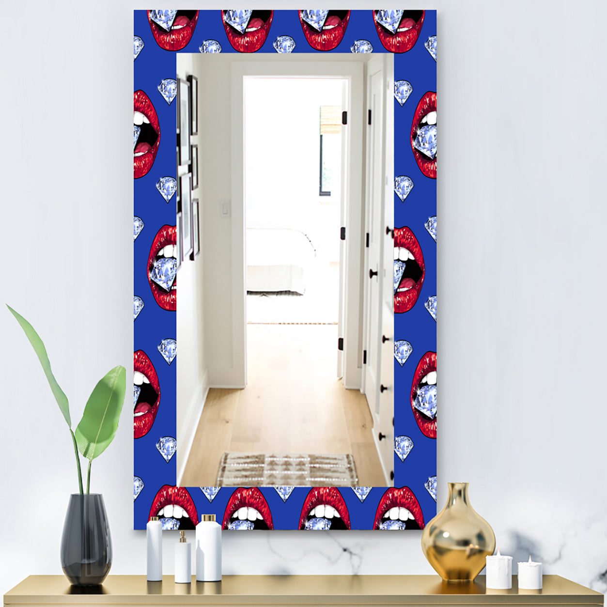 Hot Lips I - Modern Mirror - Wall Mirror