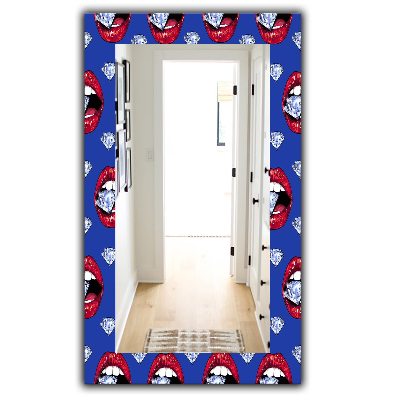Hot Lips I - Modern Mirror - Wall Mirror