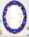 Hot Lips I - Modern Mirror - Oval or Round Wall Mirror