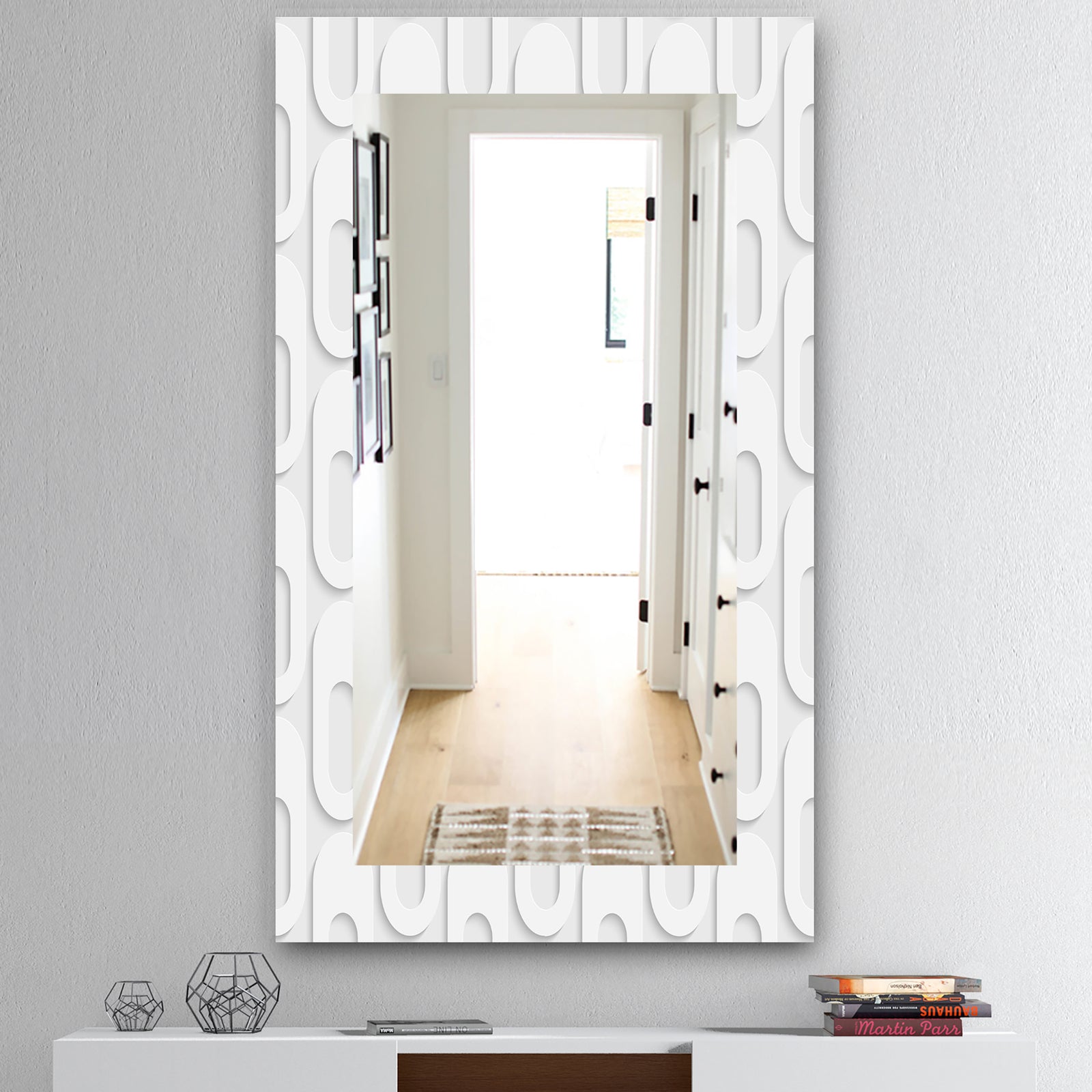 Scandinavian 3 - Mid-Century Mirror - Frameless Vanity Mirror