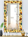 Pattern With Mexican Symbols - Bohemian and Eclectic Mirror - Wall Mirror