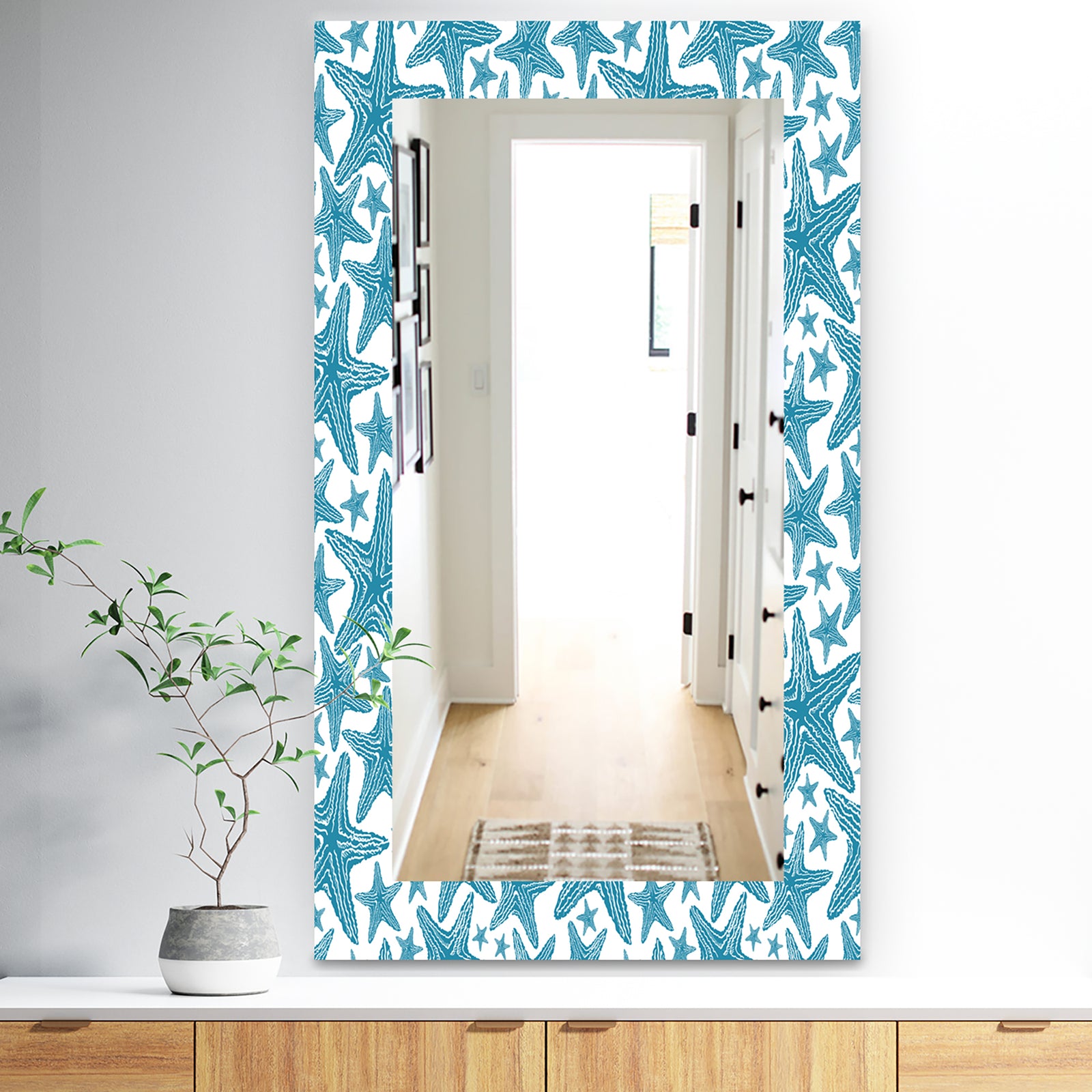 Costal Creatures 4 - Traditional Mirror - Wall Mirror