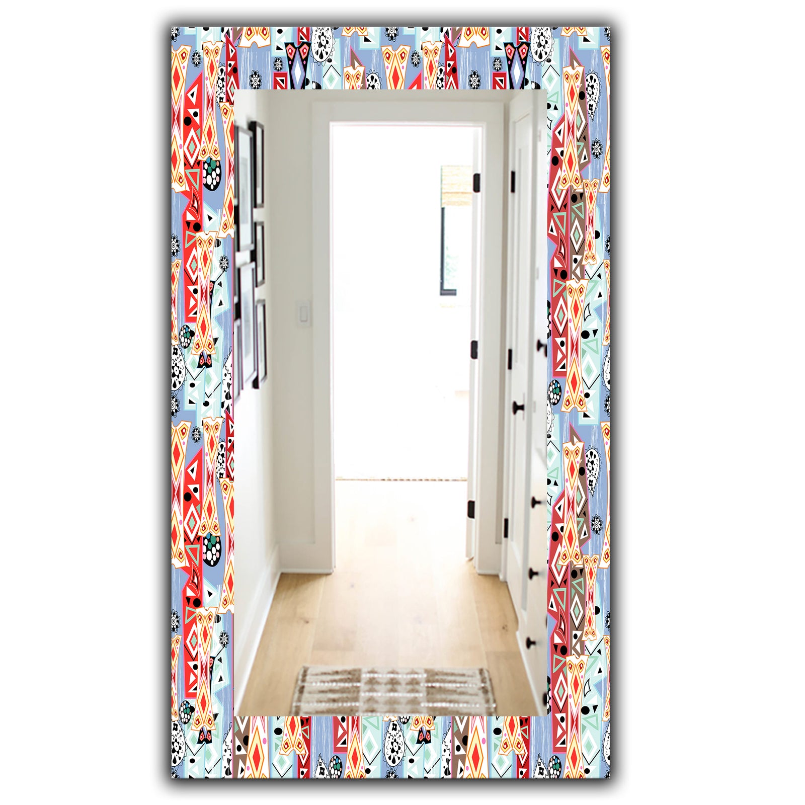 Abstract Pattern - Modern Mirror - Wall Mirror