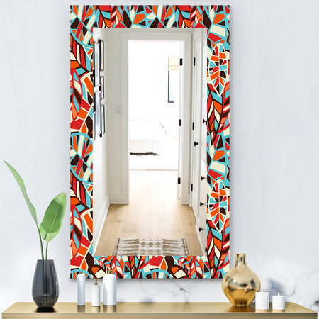 Feathers 4 - Modern Mirror - Wall Mirror