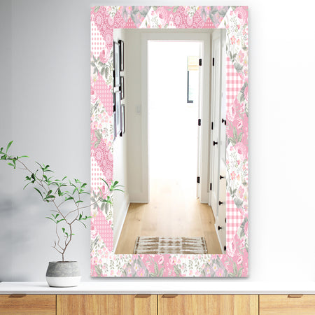 Floral Dew 6 - Traditional Mirror - Vanity Mirror