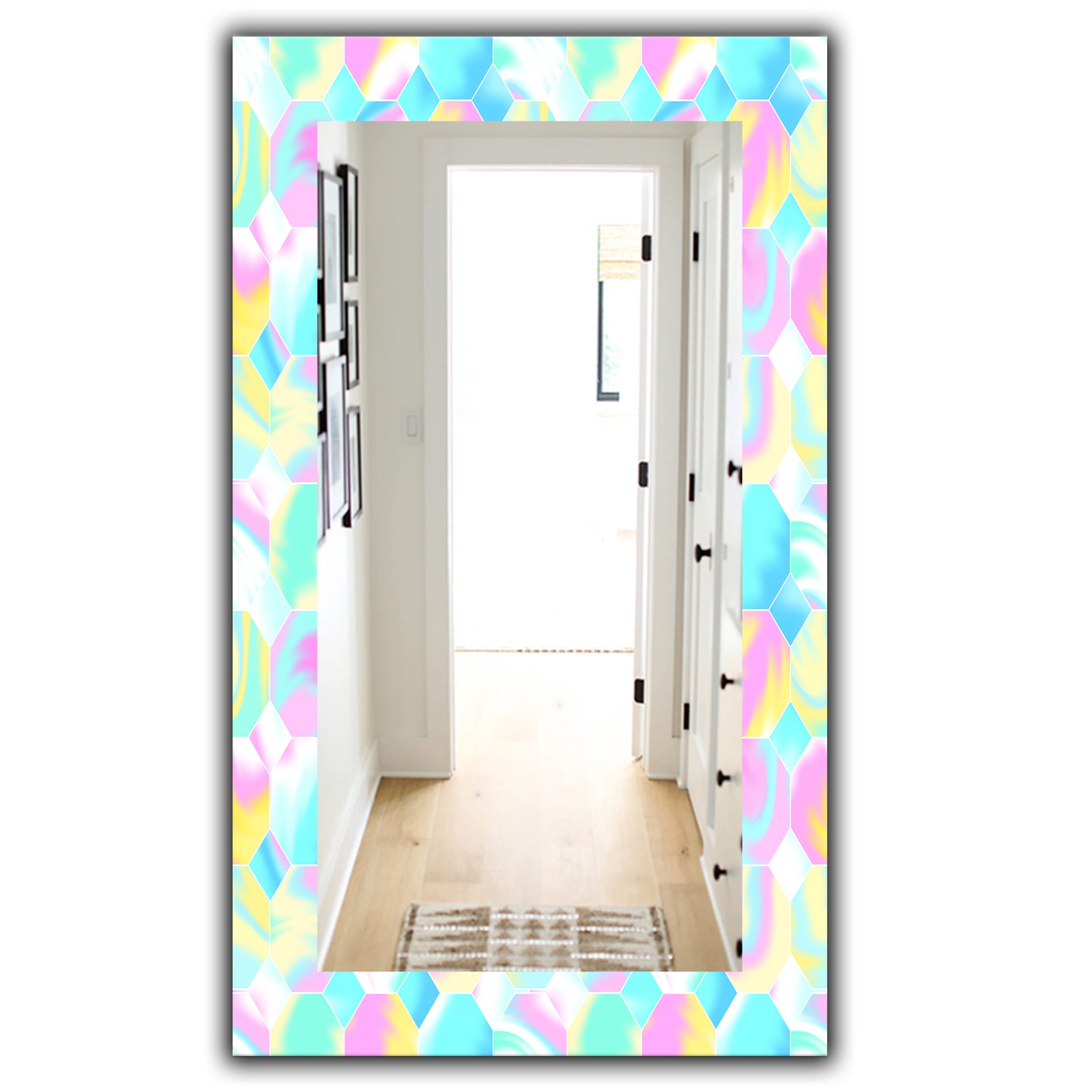 Pastel Dreams 1 - Modern Mirror - Wall Mirror