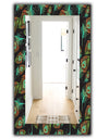 Feathers 5 - Bohemian and Eclectic Mirror - Modern Wall Mirror