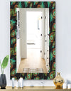 Feathers 5 - Bohemian and Eclectic Mirror - Modern Wall Mirror