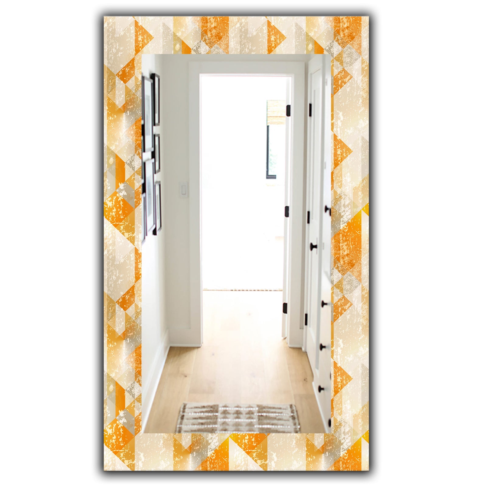 Gold Retro Style - Glam Mirror - Vanity Mirror
