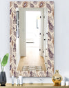 Various Feather Pattern - Bohemian Eclectic Mirror - Modern Wall Mirror