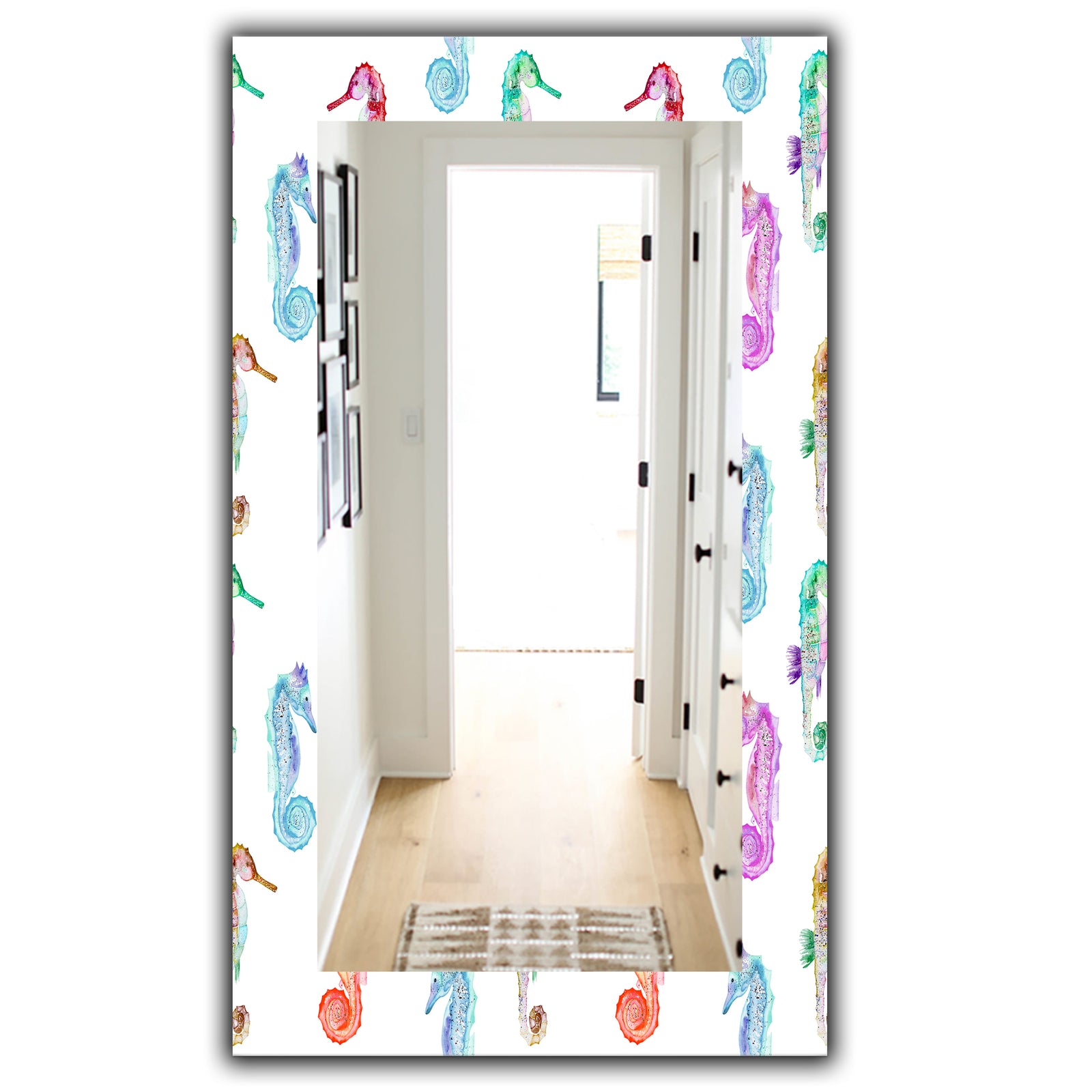 Costal Creatures 5 - Traditional Mirror - Wall Mirror