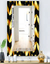 Feathers 6 - Bohemian and Eclectic Mirror - Vanity Mirror