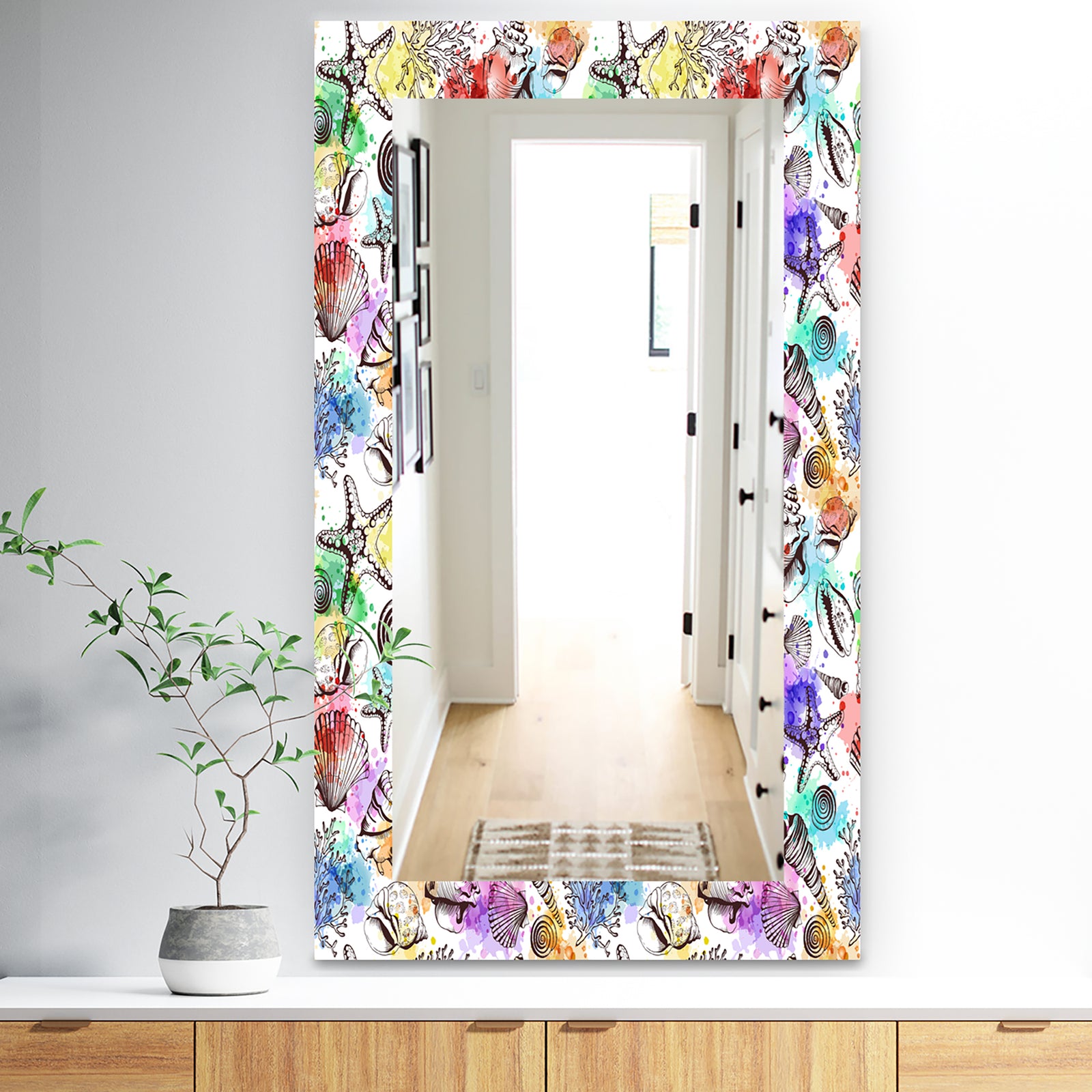Costal Creatures 6 - Traditional Mirror - Vanity Mirror