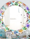 Costal Creatures 6 - Traditional Mirror - Oval or Round Wall Mirror