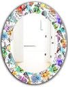 Costal Creatures 6 - Traditional Mirror - Oval or Round Wall Mirror