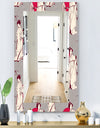 Traditional Japanese Geisha - Bohemian and Eclectic Mirror - Frameless Vanity Mirror