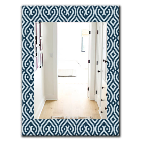 Obsidian Impressions 1 - Traditional Mirror - Wall Mirror