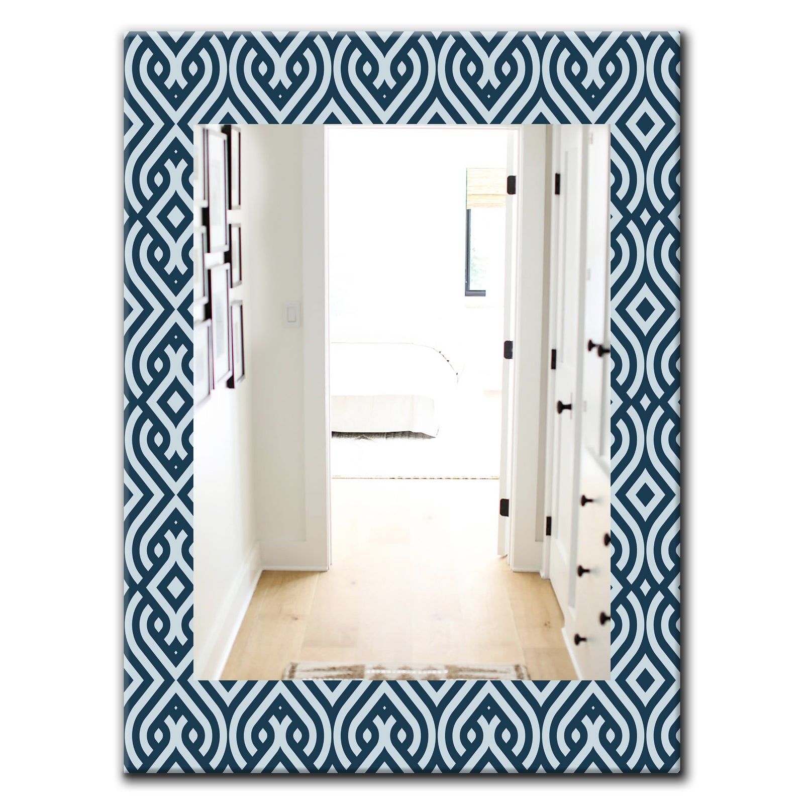 Obsidian Impressions 1 - Traditional Mirror - Wall Mirror