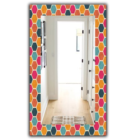 Honeycomb 1 - Modern Mirror - Wall Mirror