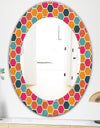 Honeycomb 1 - Modern Mirror - Oval or Round Wall Mirror