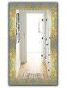 Glam Flowers Decorative - Glam Mirror - Frameless Vanity Mirror