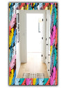 Feathers 7 - Modern Mirror - Wall Mirror
