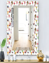 Beauty and Fashion Pattern With Girls - Modern Mirror - Wall Mirror