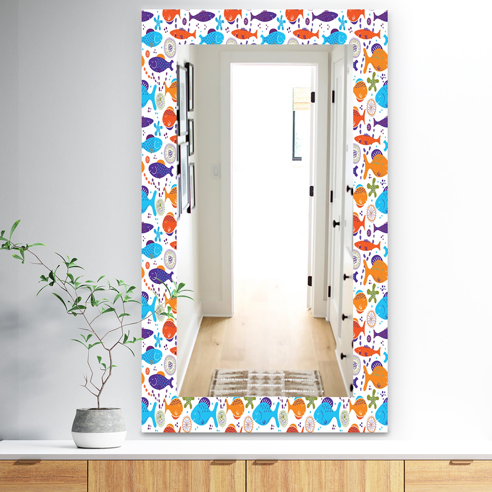 Costal Creatures 7 - Traditional Mirror - Vanity Mirror