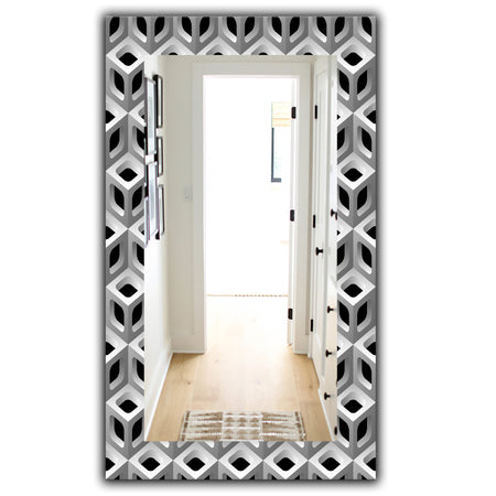 Scandinavian 6 - Mid-Century Mirror - Vanity Mirror