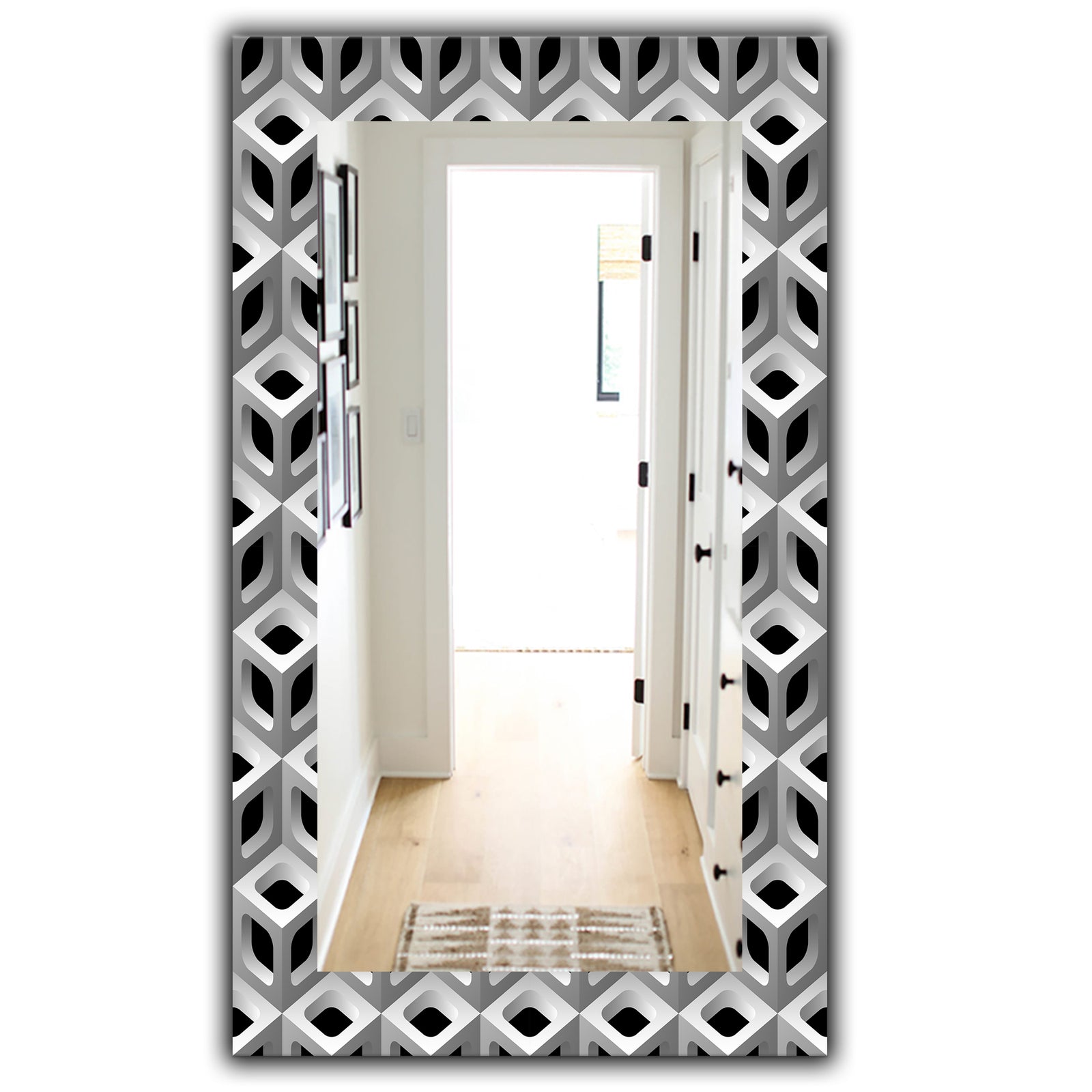 Scandinavian 6 - Mid-Century Mirror - Vanity Mirror