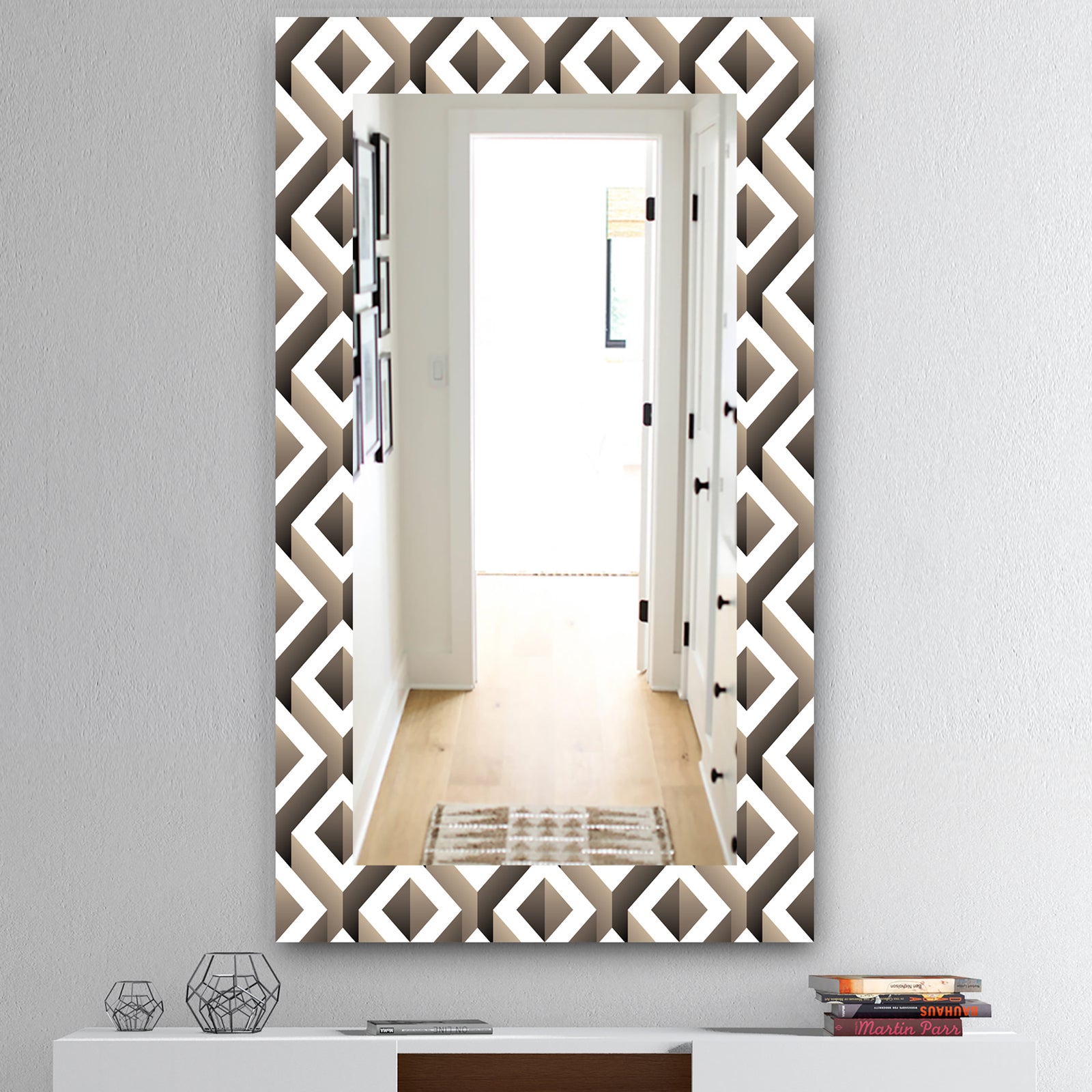 Scandinavian 8 - Mid-Century Mirror - Wall Mirror